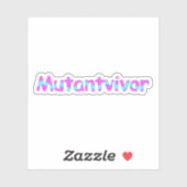 Mutantvivor Sticker (Vel)