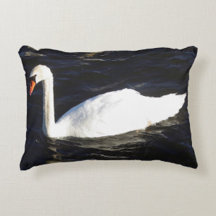 Mute Swan-accuspillow Accent Kussen