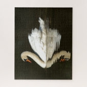 Mute Swan Bird Pond Wilddieren Jigzaag Puzzle Legpuzzel (Verticaal)