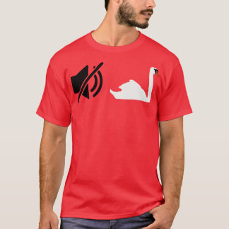 Mute Swan Birding Humor T-shirt