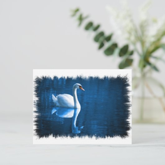 Mute Swan Briefkaart (Staand voorkant)