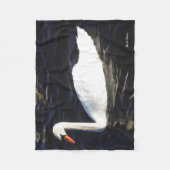 Mute Swan fleece deken (Voorkant)