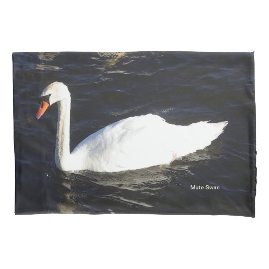 Mute Swan pillow hoesje Kussensloop (Voorkant)