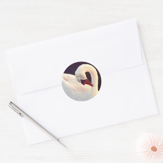 Mute Swan Stickers (Envelop)