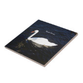 Mute Swan tegel Tegeltje (Zijkant)