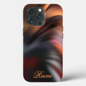 Muted Autumn Personal Name Case-Mate iPhone Case (Achterkant)