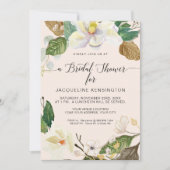 Muted Boho Floral Waterverf Foliage Vrijgezellenfe Kaart (Voorkant)