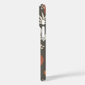 Muted Botanica - Aardse moderne bladeren Case-Mate iPhone Case (Achterkant / Links)