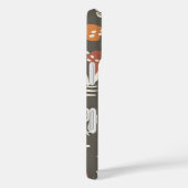 Muted Botanica - Aardse moderne bladeren Case-Mate iPhone Case (Achterkant / Rechts)