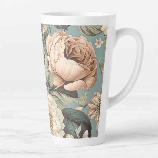 Muted Botanical Dream Latte Mok (Rechts)