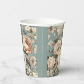 Muted Botanical Dream Papieren Bekers (Rechts)
