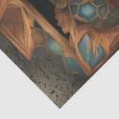 Muted Color Mandala decoupage Tissuepapier (Detail)