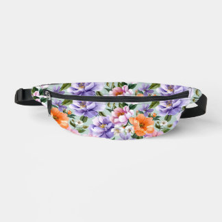 Muted Colorful Flowers Boho flower  Heuptasje
