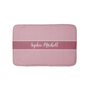 Muted Elegance - Misty Roos Naam Bath Mat