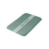 Muted Elegance - Ocean Blauwgroen naam Bath Mat (Gekanteld)