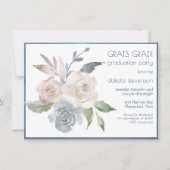 Muted Floral Bouquet | Afstuderen zacht Roos Kaart (Voorkant)