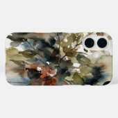 Muted Forest Watercolor Case-Mate iPhone Case (Achterkant (horizontaal))