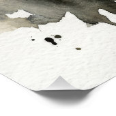 Muted Forest Watercolor Perfect Poster (Hoek)