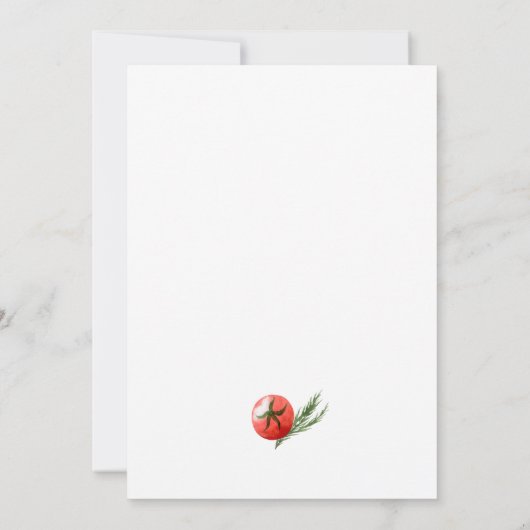 Muted Green Baby Q paar Baby shower Uitnodiging (Achterkant)