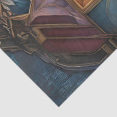 Muted Jewel Color Mandala decoupage Tissuepapier (Detail)