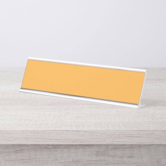 Muted Orange Background Texture for Web and Print Bureau Naambordje (Voorkant)