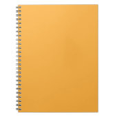 Muted Orange Background Texture for Web and Print Notitieboek (Voorkant)