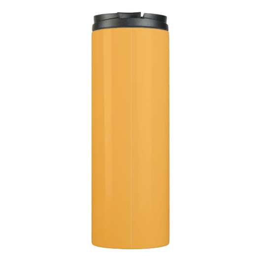 Muted Orange Background Texture for Web and Print Thermosbeker (Achterkant)