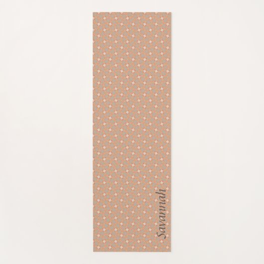 Muted Pattern Yoga Mat (Voorkant)