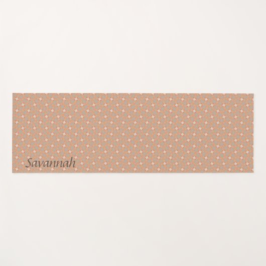 Muted Pattern Yoga Mat (Voorkant (horizontaal))