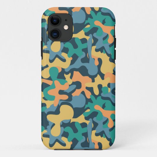Muted Rainbow Signature Camo Case-Mate iPhone Case (Achterkant)