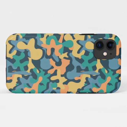Muted Rainbow Signature Camo Case-Mate iPhone Case (Achterkant (horizontaal))