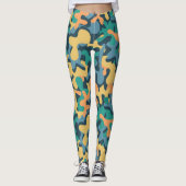 Muted Rainbow Signature Camo Leggings (Voorkant)