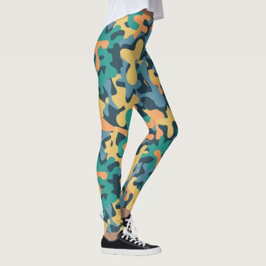 Muted Rainbow Signature Camo Leggings (Rechts)