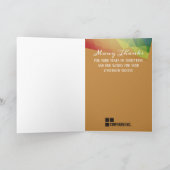 Muted rainbow Universal Employed Year Kaart (Binnen)