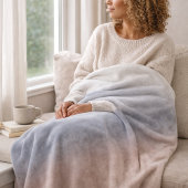 Muted Sky Wash Sherpa Blanket Sherpa Deken
