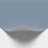 Muted Slate Blue Gray Spring Summer Trending Color Cadeaupapier (Hoek)