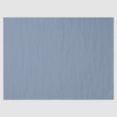 Muted Slate Blue Gray Spring Summer Trending Color Tissuepapier (Voorkant)