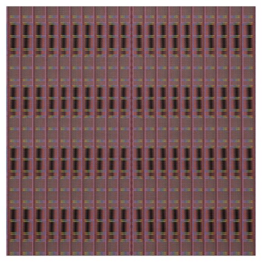 Muted Somber Burgundy Abstract-Patterned Fabric Stof (Swatch)
