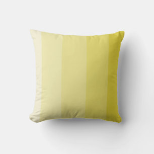 Muted Yellow Ombre Stripe Kussen