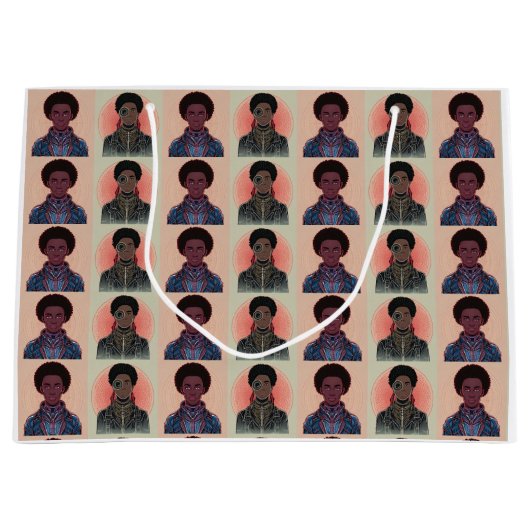 MutedColor Afrofuturist Kings Groot Cadeauzakje (Voorkant)