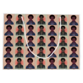 MutedColor Afrofuturist Kings Groot Cadeauzakje (Achterkant)