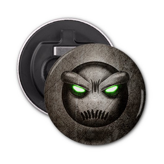 Mutemoji Vintage Decapsulin Button Flesopener (Voorkant)