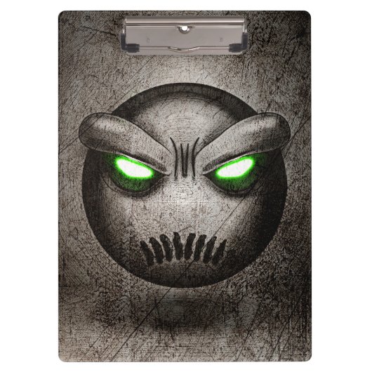 Mutemoji Vintage-witruimte Klembord (Voorkant)