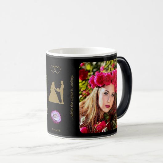 Muterande mugg — Partner Magische Mok (Voorkant rechts)