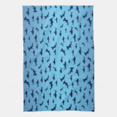 Mutilple Hammer Head Sharks Theedoek (Verticaal)