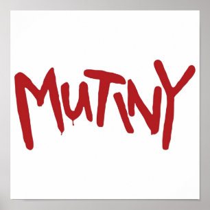 Mutiny Halt en Vangst Poster