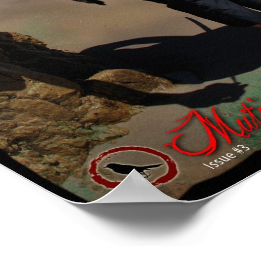 Mutiny Magazine Kwestie 3 Achterste Hoesje Pinup ( Poster (Hoek)