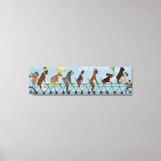 Mutley Crew op Tandem Canvas Afdruk (Voorkant)