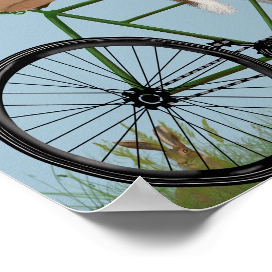 Mutley Crew op Tandem Poster (Hoek)