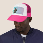 Muts coze ontwerp, interessant en nieuw trucker pet (In situ)